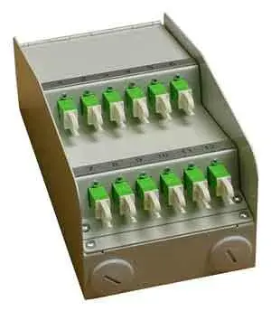 Abbildung aus dem Datenblatt: LWL-Spleissbox Mini